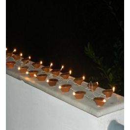 Divine 5 Layer-Electric Gold Lamp Deepak Rice Light Lamp Xmas Christmas Diwali Home Decoration LED Light 