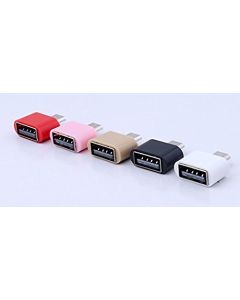Crypto Mini Micro USB OTG To USB 2.0 Adapter For Android With 6 Months Warranty