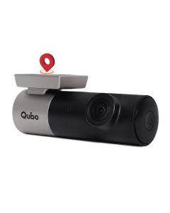 Qubo Car Dash Camera Pro Dash Cam With GPS Logger, Full HD 1080p, Wide Angle View, G-Sensor,Wi-Fi 