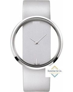 Virat White Strap Silver Dial Women's & Girl's Analogue Watch T-01