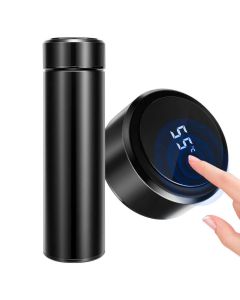 Smart Flasks Bottle with LED Temperature Display Touch Screen Smart Water Bottle Perfect for Office, Home, Gym, Outdoor Travel (500ML)