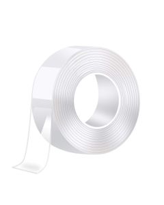 Nano Double Sided Tape Heavy Duty for Walls Washable Reusable Strong Sticky Strips Gel Grip Tape
