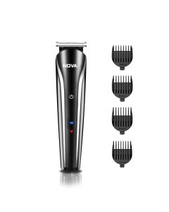 Nova NHT 1073/05 USB Rechargeable Trimmer With 60 Minutes Runtime Professional Hair Clipper for Men