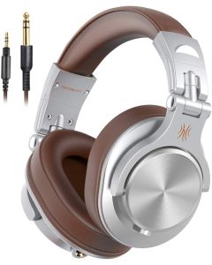 OneOdio A71 Headphones with On-Line Volume Detachable Boom Mic Headsets for Gaming, Office, DJ