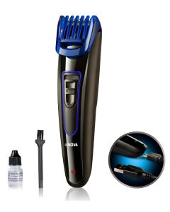 Nova NHT-1071 Titanium Coated Cordless: 45 Minutes USB Trimmer for Men
