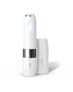 Braun Face Mini Hair Remover FS1000 For Quick, Instant, Gentle, Painless, Smooth Skin, Upper Lips, Chin, Cheeks, Peach Fuzz