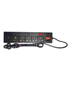 YOG ® Essential Series Extension Board 6-Socket 1 Switch Surge Protector Universal Socket