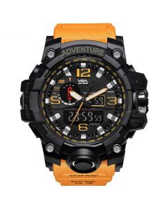 Shock Yellow Navy Standard Men's Watch