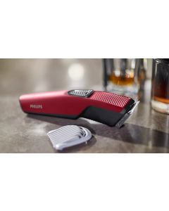 Philips BT 1235/15 Skin-friendly Beard trimmer Cordless USB  Rechargeable, Charging indicator 4 Comb