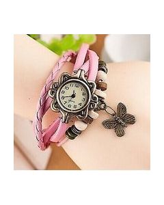 Sylys Butterfly Edition  Analogue Pink Dial Girl's Watch-