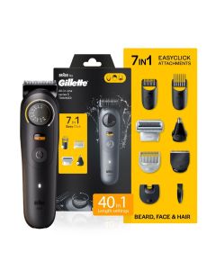 Gillette Series 5 AIO5 All-in-One Beard & Body Trimmer for Man With 120 Min Runtime,  Sensitive Body Comb for body grooming for Face, Body, Head & Private Parts