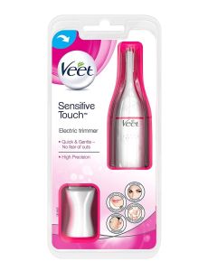 Veet Sensitive Touch Electric Trimmer for Face, Underarms and Bikini With 45Min Runtime