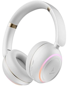 boAt Rockerz 480 Headphone With 60H Paytime, 6 RGB Light Modes, 40mm Drivers,Beast Mode, ENx Tech New