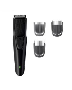 PHILIPS BT1233/18 Trimmer With 30 min Runtime, 4 Length Setting, Dura Power Tech, 4X Longer Battery, Skin Safe 