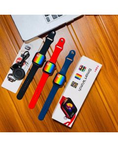 Series 6 T55 Plus +  Bluetooth Smart Mobile watch With Crown Working