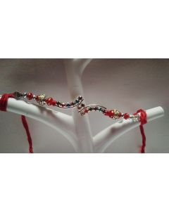 kaira Red Thread Designer Rakhi With KumKum Chawal RK-02