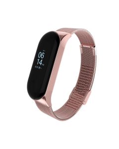 M4 Digital Band Watches Girls Steel Chain Watch With Magnet Lock