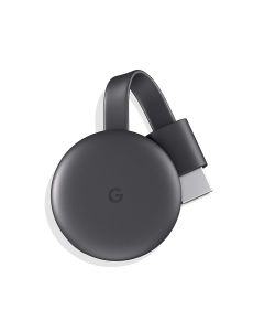 Google Chromecast 3 Media Streaming Device compatible with iOS, Android, and Windows devices