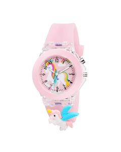 Mega Matrix Kids Edition 3D Cartoon Analog Watch with Lights