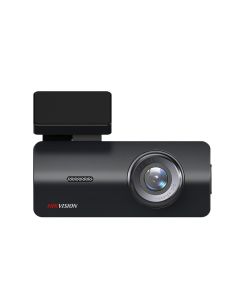 Hikvision 1080p Car Dash Camera, Built- in Wi-Fi, Night Vision, 102° Wide Angle, Emergency Recording