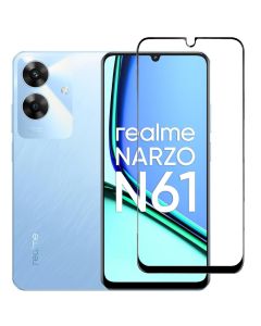 Nio Tempered Glass For All Realme Smart phone With Scratch resistance For realme GT 6T realme 13 NARZO N61 NARZO N65 NARZO 70 realme C61 realme P1 realme C67 realme 13 Pro realme 13 + realme 12 Pro + realme C63 realme 14X realme P3x