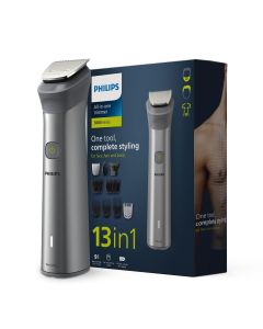 Philips 13-in-1 Skin Safe Grooming Trimmer With 5 min Quick Charge For Body, Face & Private Parts MG5930/65