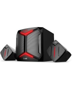 boAt Blitz 2008 2.1 Channel Wired Bluetooth Speaker with 100W RMS Sound, Dynamic RGB LEDs, 5 Entertainment EQ Modes