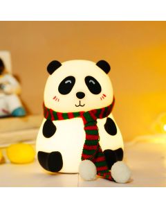 UD Cute Panda Night Light With 7 Colors, inbuilt battery For Kids, Aesthetic Room Décor