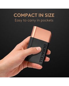 Duracell Magsafe Wireless Power Bank With Fast Charging, 15W Wireless Charging for iPhone, Smartphones