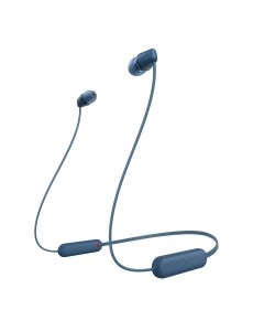 SONY WI-C100 with 25 Hours Battery Life Bluetooth Neckband with Customizable Equalizer for Deep Bass