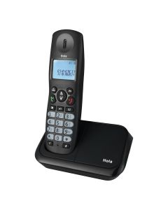 Hola  Cordless Landline Phone with 8Hrs Playtime, Alarm Function, Mute & Flash Function Tc 700