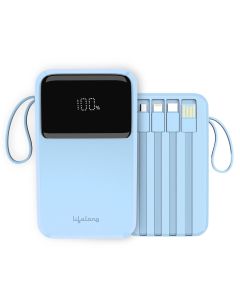 Lifelong  ZenCharge 20000 mAh Power Bank With 22.5 W output, 6 Input/Output Port, Fast Charging