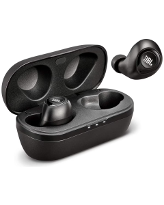 JBL C100TWS by Harman with HD Calling, Google Assistant, 17 Hour Playback Bluetooth Headphone