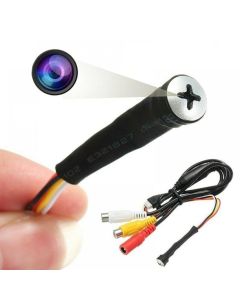Nano Tech Smallest Camera Mini Screw High Definition CCTV Micro/ Recorder Camera for home and business security