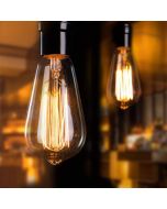 Vintage Amber Bulb 40-Watts E27 Incandescent LED  bulb Yellow Pack of 2