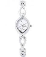 Cypher Silver chain Analog White Dial Women's Watch butterfly edition 