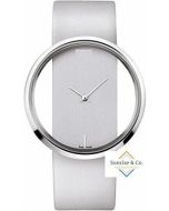 Virat White Strap Silver Dial Women's & Girl's Analogue Watch T-01
