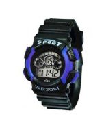 Sports Watch Collections Digital Black Grey Dial  Men's Watch