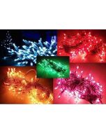 Rice Lights 10 Ft Pack of 5 Serial Bulbs Home Decoration Lighting for Diwali Christmas Navratra Lighting Random Colors