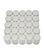 Virat Trades Wax Tea Light Candle (White, Set of 100, 3 Hours Burn Time) VK94