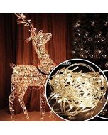 Virat 5 Mtr LED RICE string strip Warm White decoration 16 Bulb lights 5 METRE LONG - Diwali / Festival / Wedding / Gifting / Xmax / New Year