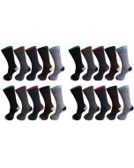 Virat SOFT COTTON RIBBED SOCKS FOR MEN AND WOMEN PACK OF 12 PAIR