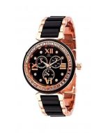IIK Collection Analogue Black Dial Women's Watch With 1 year manufacturer's warranty