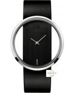 V  Special Edition Black Starp Analogue Silver Dial Women's & Girl's Watch- T-02