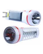 Solar Rechargeable Flashlight Torch With 14 LED Emergency Light - DP 9109