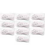 Virat 5 MT Set of 10 RICE string strip Warm White Pack of 10 decoration lights 5 METRE LONG - Diwali / Festival / Wedding / Gifting / Xmax / New Year
