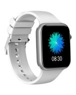 Fire Boltt White Ring Smart Watch Blood Oxygen Monitoring Silicon Band 