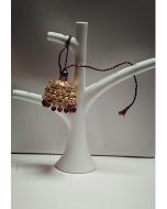 kaira Bhaiya Bhabhi Golden Designer  Rakhi With KumKum Chawal RK09