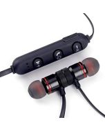 YOG Wireless Bluetooth Headset Magnet Earphone with Hand-Free Calling, Bulit-in-Mic, Extra Bass Stero, Lightweight and Sweatproof Prefect