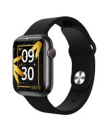 Wolf Series 6 T55 Plus +  Bluetooth Smart Mobile Calling watch With Crown Working (Pack of 2 Set of Strap)